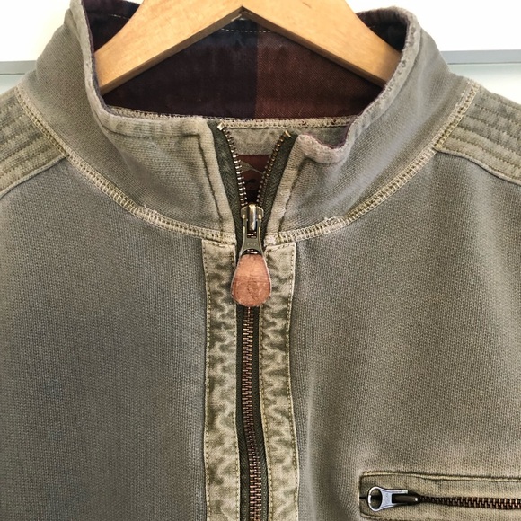 Vintage Bob Timberlake Men’s Sweatshirt - L - faded look green - made in India - Picture 3 of 13